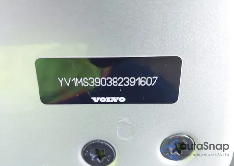 2008 Volvo S40 2.4I из США, поврежденный, VIN YV1MS390382391607